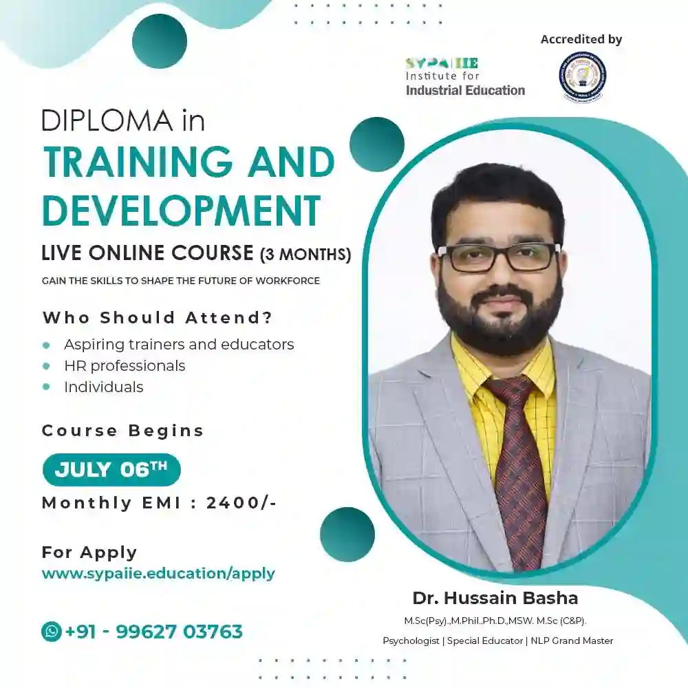 Diploma in Training & Development